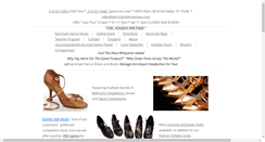 Desktop Screenshot of karizmahdanceshoes.com